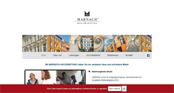 Desktop Screenshot of marnach-hauswartung.de